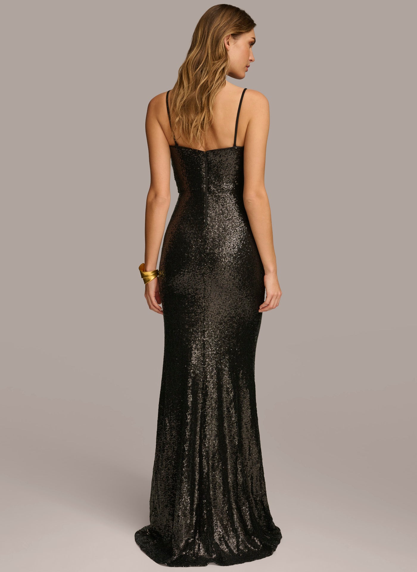 (image for) RELIABLE SEQUIN SLEEVELESS GOWN